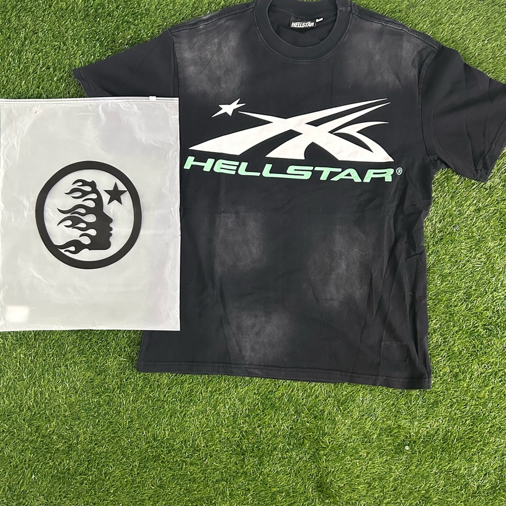 Hellstar sport logo gel t-shirt